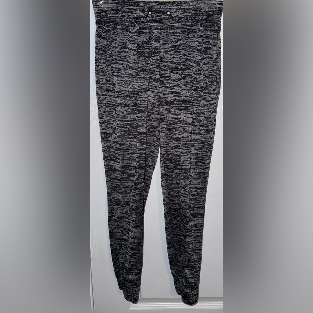 Adidas Grey Space Dye Joggers Athletic Lounge Pants Size XS